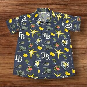 MLB Tampa Bay Rays Hawaiian Shirt Médium